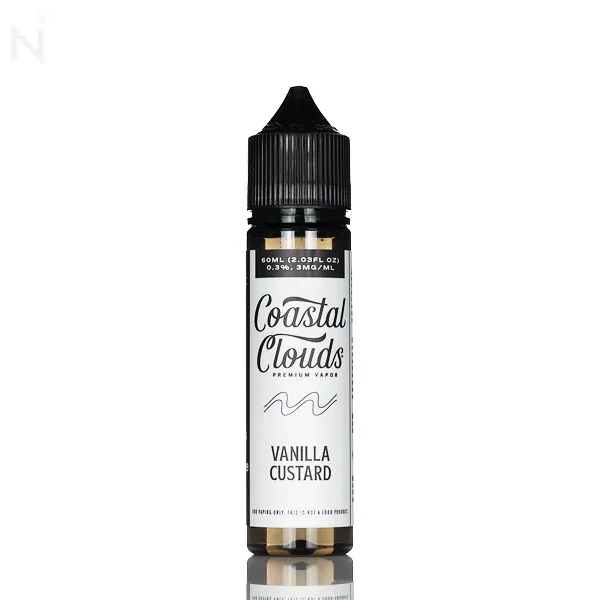 Coastal Clouds E-Liquid - Vanilla Custard - 60mL - Image 2