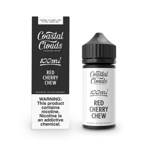 Coastal Clouds Red Cherry Chew eJuice - Breazy