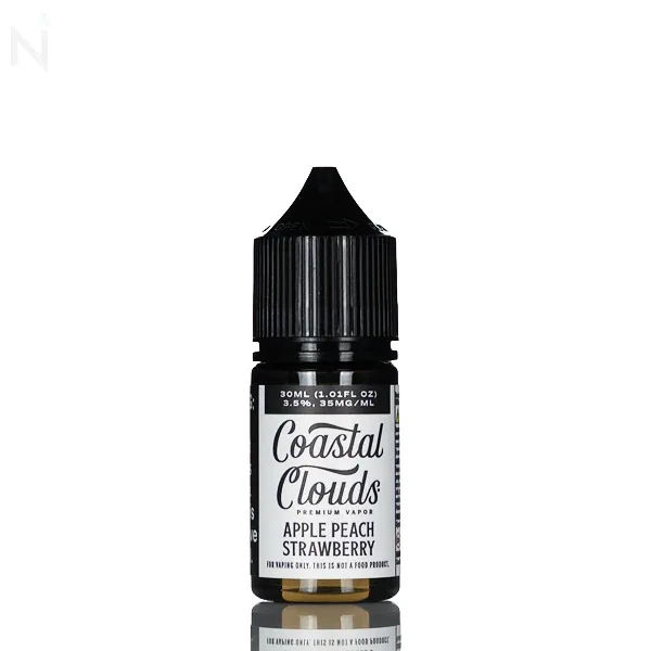 Coastal Clouds Salt - Apple Peach Strawberry - 30ml - Image 2