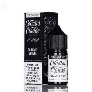 Coastal Clouds Salt – Caramel Brulee – 30ml