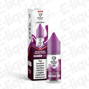 Crystal Clear Passionfruit Orange Guava Nic Salt