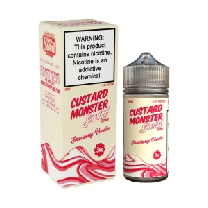 Custard Monster Swirl Strawberry Vanilla eJuice - Breazy