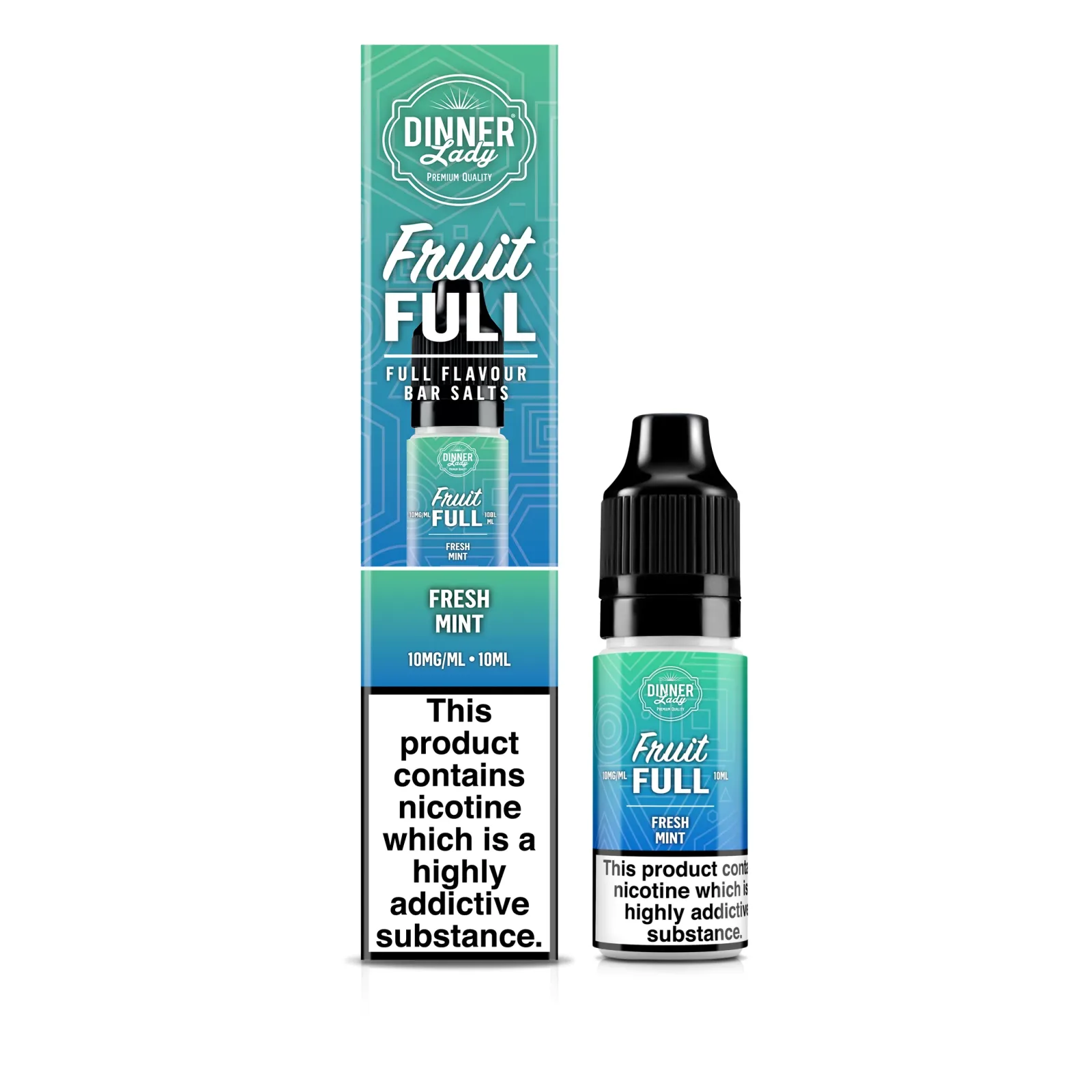 Dinner Lady FruitFull - Fresh Mint Bar Salt E-Liquid - Image 2