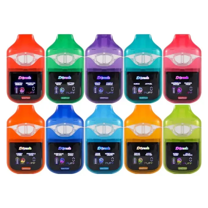 Donuts switch v3 dual chamber 1g+1g | Top wholesale disposable vape stock
