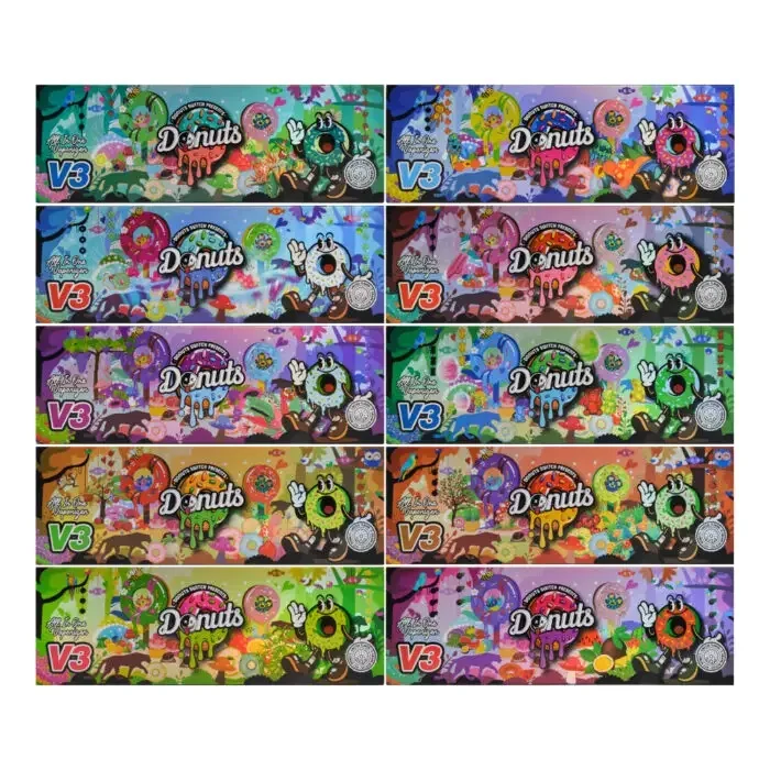 Donuts switch v3 dual chamber 1g+1g | Top wholesale disposable vape stock - Image 2