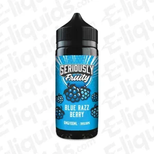 Doozy Vape Co Blue Razz Seriously Fruity 100ml Shortfill Vape Juice