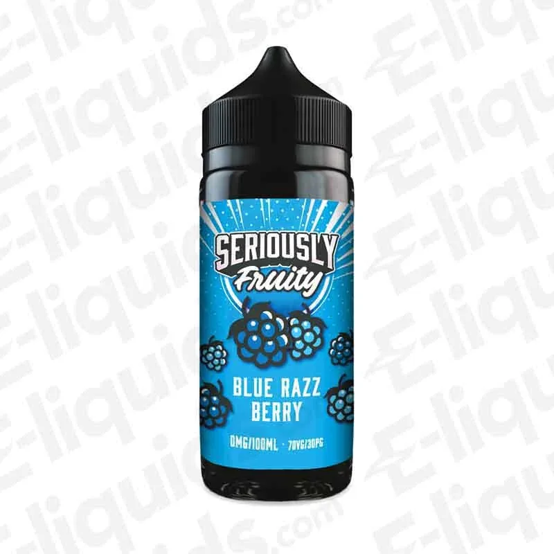 Doozy Vape Co Blue Razz Seriously Fruity 100ml Shortfill Vape Juice