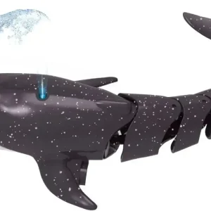 Doyusha 24GHz Black Electric Radio Controlled Whale Toy