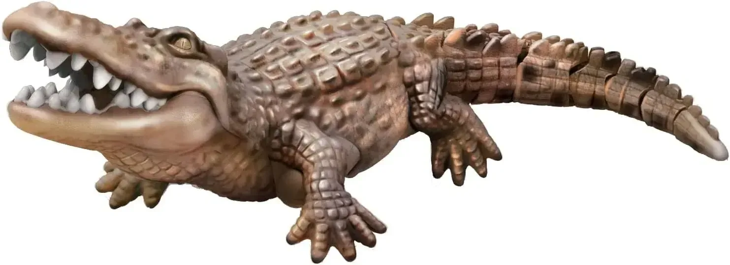 Doyusha RC Crocodile Brown Electric Remote Control Realistic
