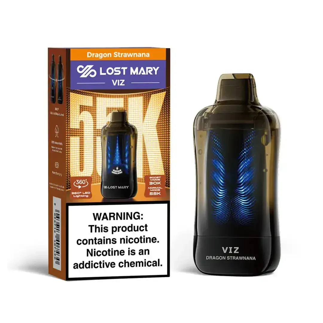 Dragon Strawnana - Lost Mary VIZ 55k Disposable Vape