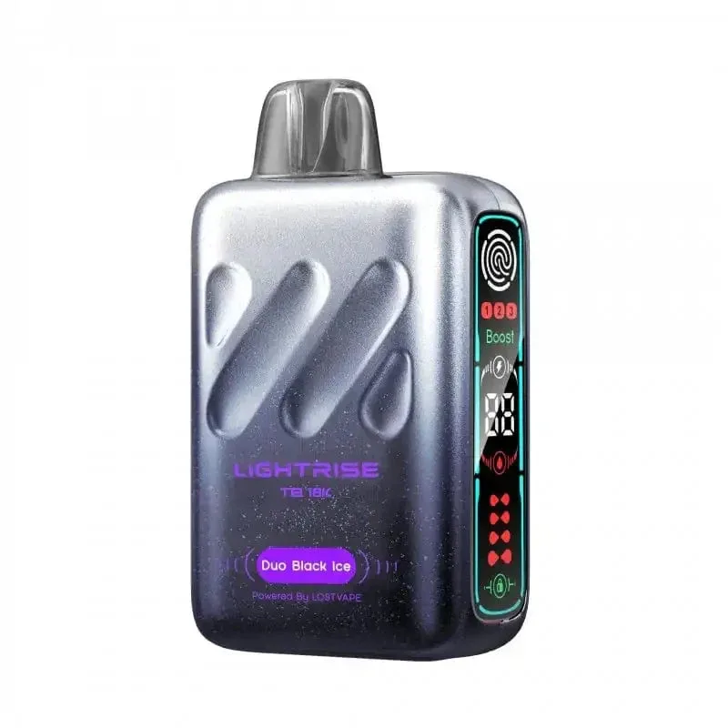 Duo Black Ice - Lost Vape Lightrise TB 18K Disposable