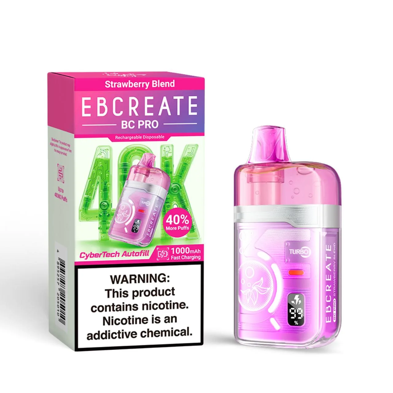 EBCREATE BC Pro 40K Puff Disposable - Image 2
