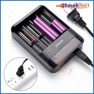 Efest LUSH Q4 Intelligent LED Battery Charger - 4 Bay