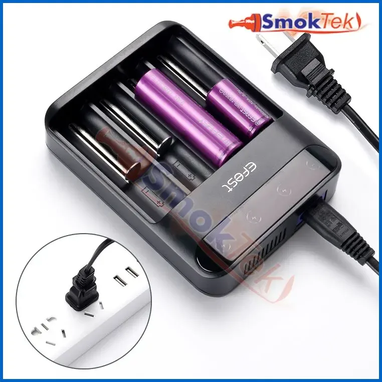 Efest LUSH Q4 Intelligent LED Battery Charger - 4 Bay
