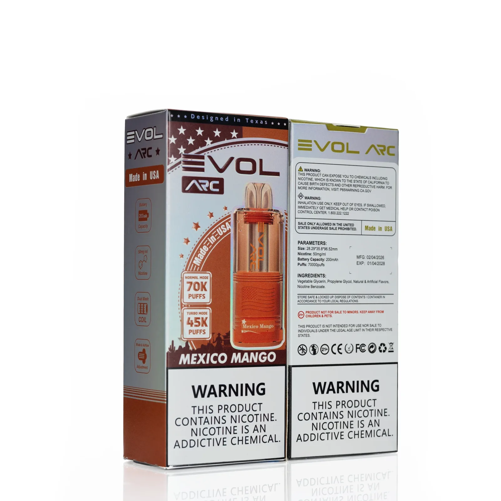 EVOL ARC 70K Puffs Disposable Pods - Image 2