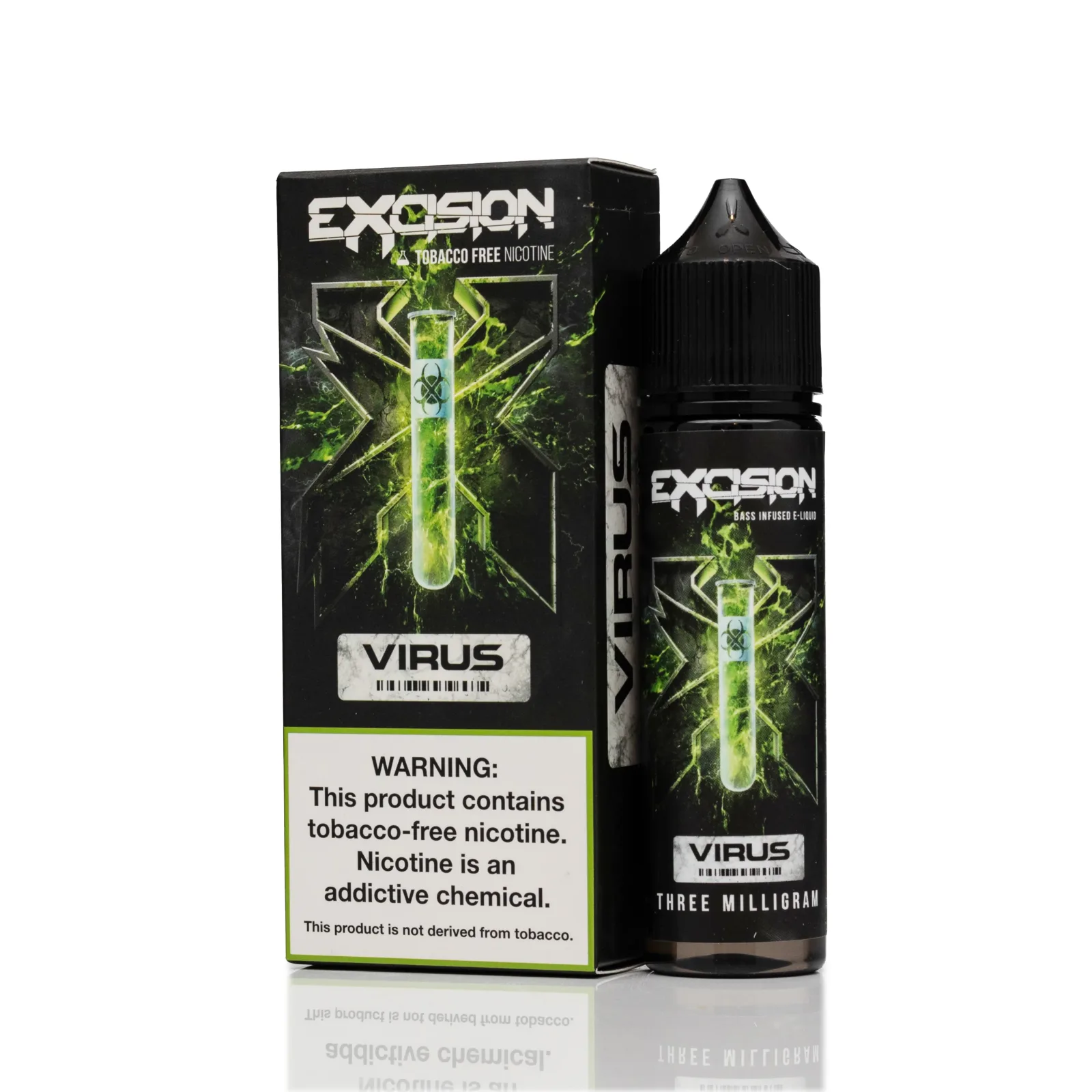 Excision E-juice- Virus (Lemon Lime Dew) - 60mL - Image 2