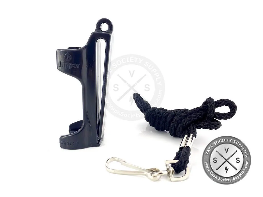 EZ Dripper Bottle Clip by EZ Cloud Company Black