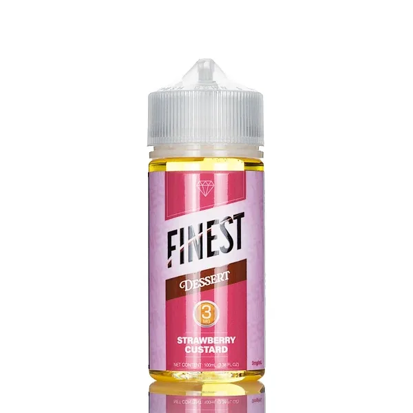 Finest E-Liquid - Desert Edition - Strawberry Custard - 100mL - Image 2