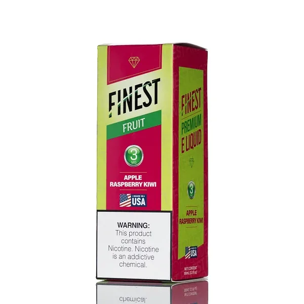Finest E-Liquid - Fruit Edition - Apple Raspberry Kiwi - 100mL - Image 2