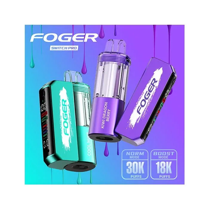 Foger Switch Pro 30k Puff Disposable Vape Kit - Image 2