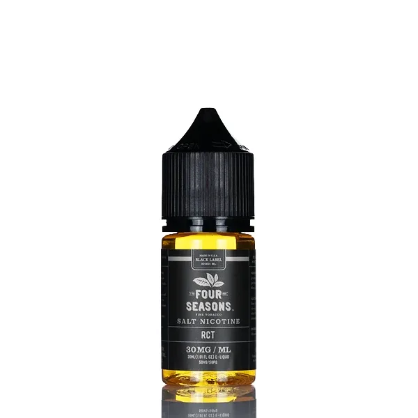 Four Seasons Salt Nicotine - Black Label - RCT - 30ml - Image 2