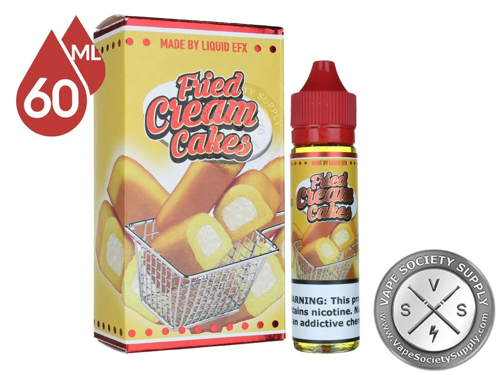 Fried Cream Cakes By Liquid EFX 60ml - Image 2