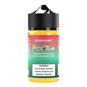 Frosted Melon Watermelon Ice Vape Juice by SoulSome