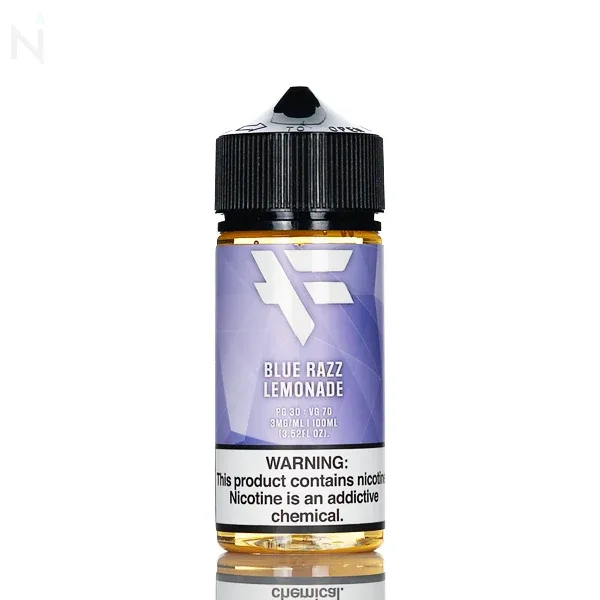 FUYL E-Liquid - Blue Razz Lemonade - 100ml - Image 2