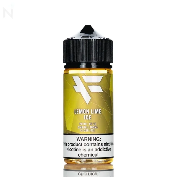 FUYL E-Liquid - Lemon Lime Ice - 100ml - Image 2
