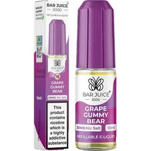 Grape gummy bear Bar Juice 5000 e-liquid 10ml