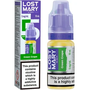 Green grape Lost Mary Nic Salts e-liquid 10ml