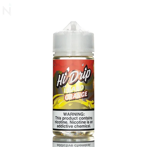 Hi Drip E-Liquid - Island Orange - 100ml - Image 2