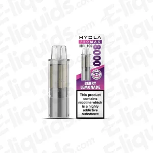 Hyola Pro Max 8000 Berry Lemonade Prefilled Pod