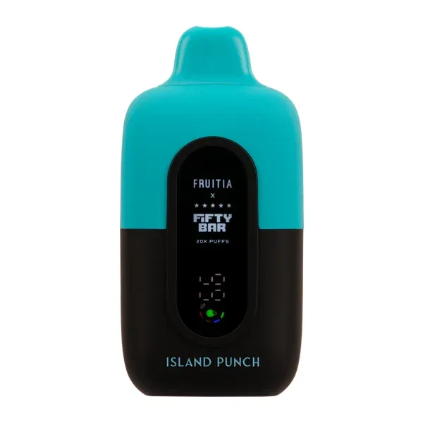 Island Punch FRUITIA X Fifty Bar 20K - America’s Trusted Online Vape Store