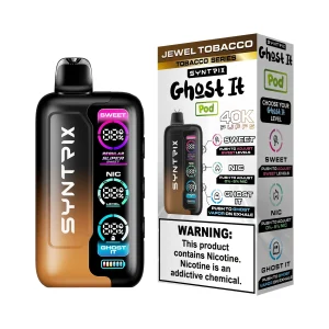 Jewel Tobacco - Syntrix Ghost It 40k Disposable Vape