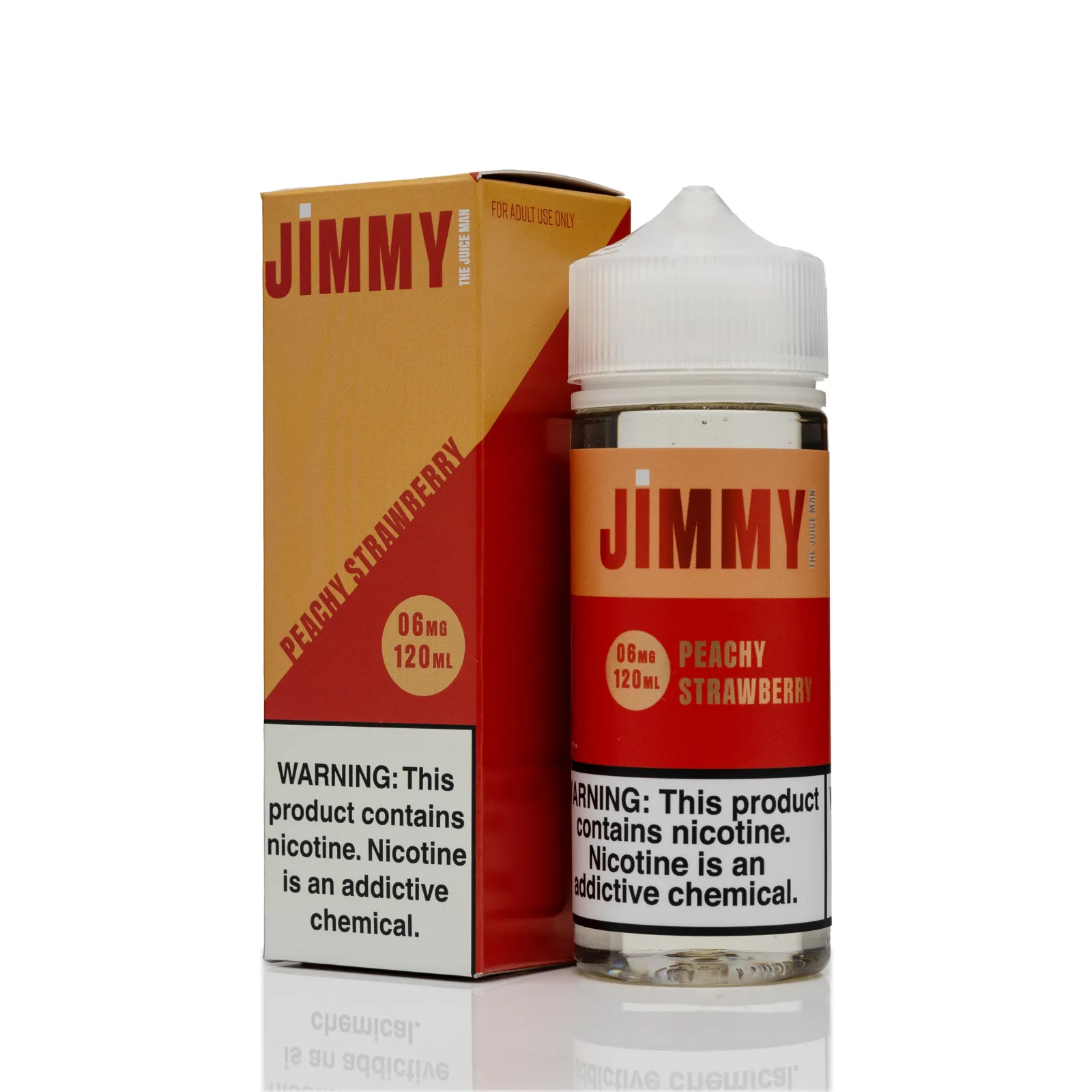 Jimmy the Juice Man - Peachy Strawberry - 120ml - Image 2