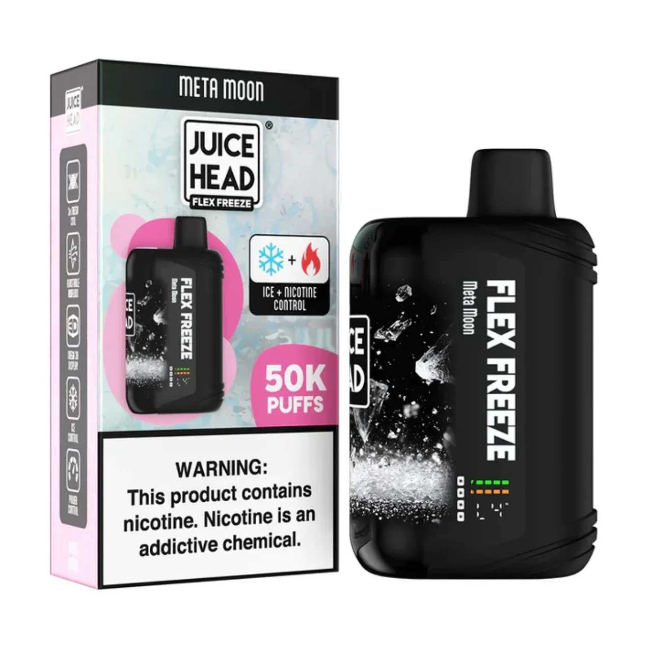 Juice Head Flex Freeze 50k Puff Disposable Vape - Image 2