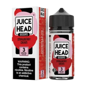 Juice Head Strawberry Cream Vape Juice