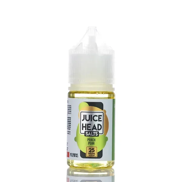 Juice Head TFN Salts – Peach Pear – 30ml - Image 2