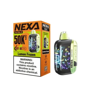 Lemon Frozen Nexa Ultra II 50K Puffs Disposable - 20mL