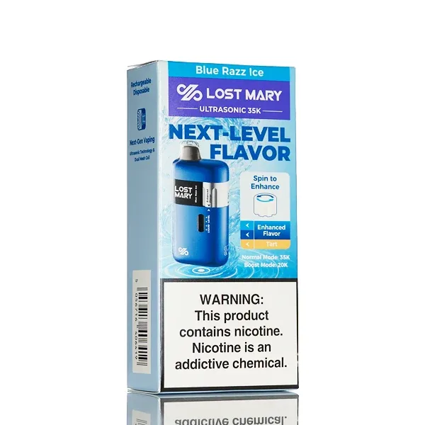 Lost Mary Ultrasonic 35K Puffs Disposable Vape - 20mL - Image 2