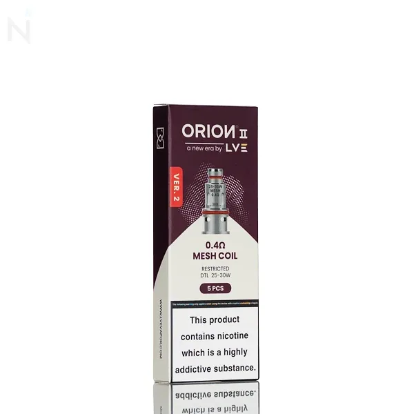 LVE Orion II Pro Replacement Coils - Pack of 5 - Image 2