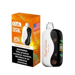 Mango Oasis - Ripe Vapes Oak 35k Disposable
