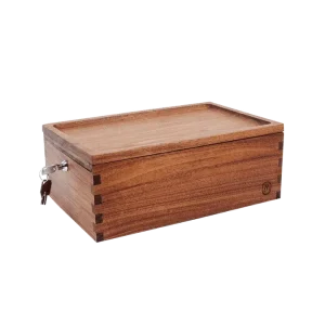 MARLEY NATURAL LOCK STASH BOX BLACK WALNUT