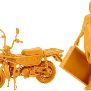Max Factory Honda MOTRA Yellow 1/20 Scale Plastic Model Kit