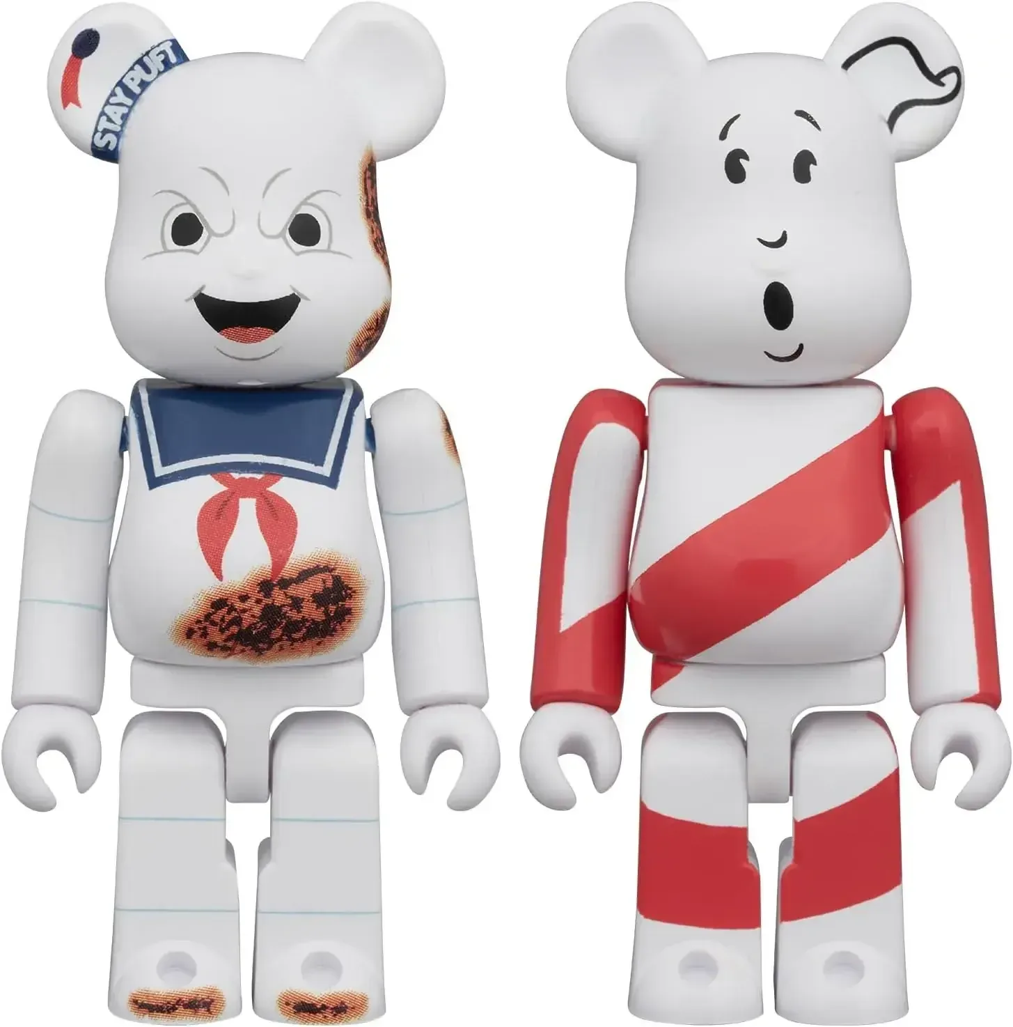 Medicom Be@rbrick Stay Puft Angry Face No Ghost 2-Piece Set