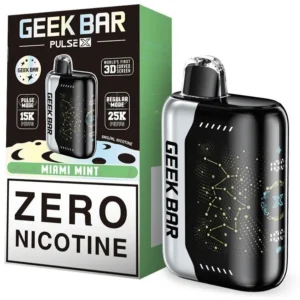 Miami Mint Geek Bar Pulse X 25K Zero Nicotine