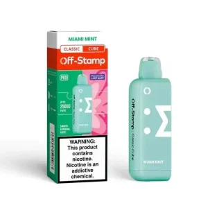 Miami Mint - Off-Stamp Classic Cube 25K Disposable Pod