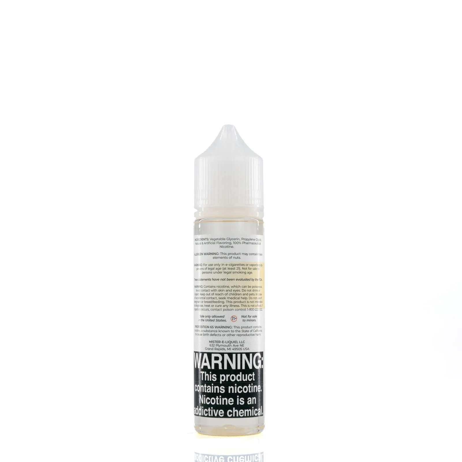 Mister E-Liquid - Lemon Ice - 60ml - Image 2