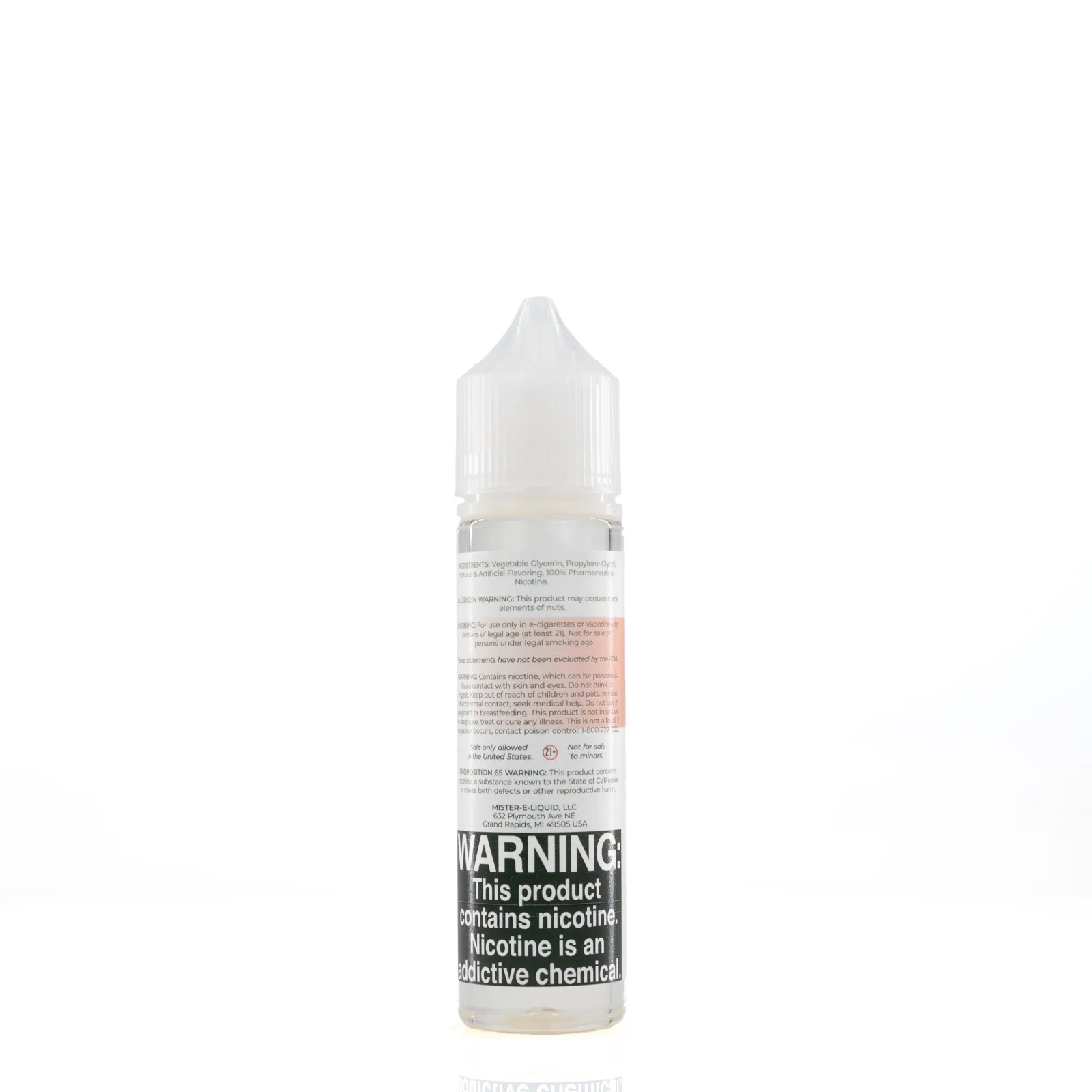 Mister E-Liquid - Red White and Boom - 60ml - Image 2